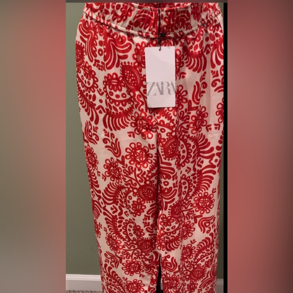 Brand New Zara Multi Colored Pants